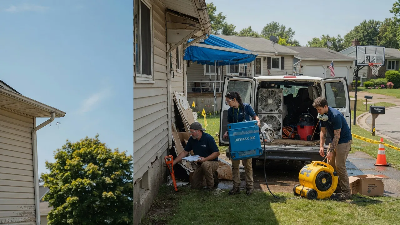 Ceiling Leak Cleanup in Davenport Center, NY near me